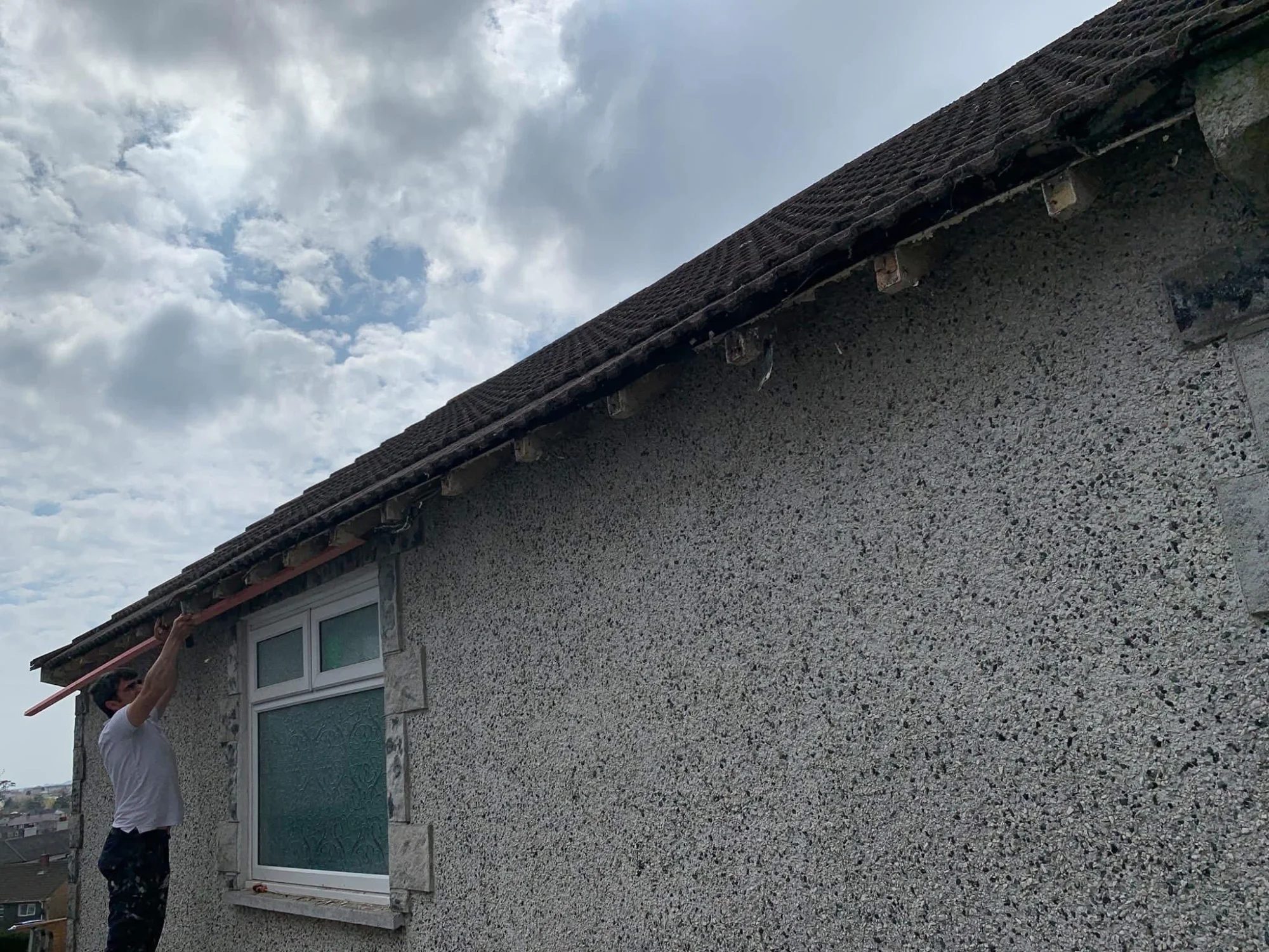 Storm damage roof repairs in Northam