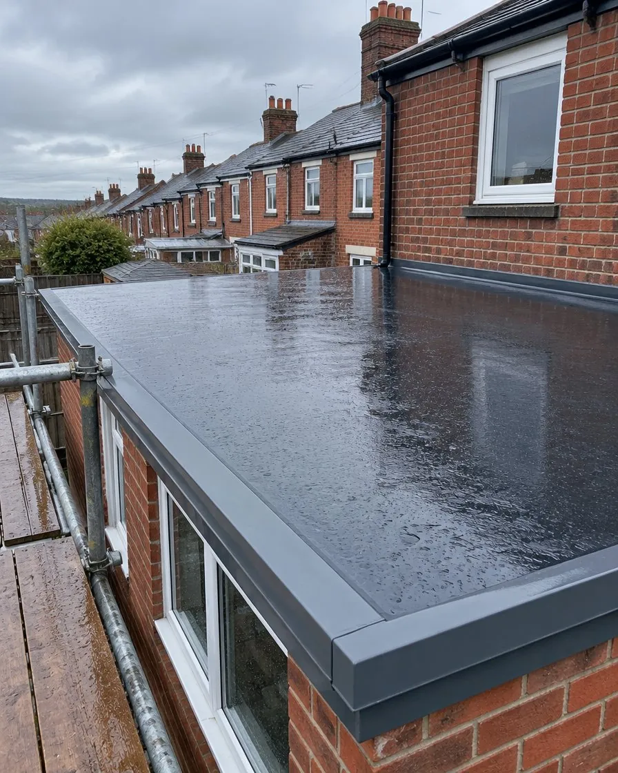 EPDM rubber roofing in Northam