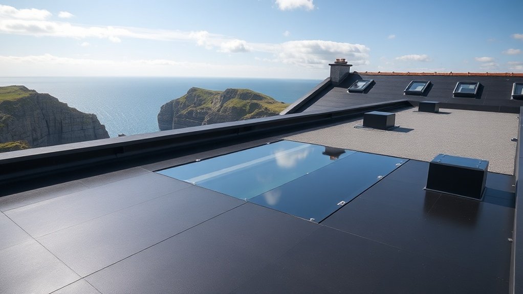 Flat roof installation in Northam