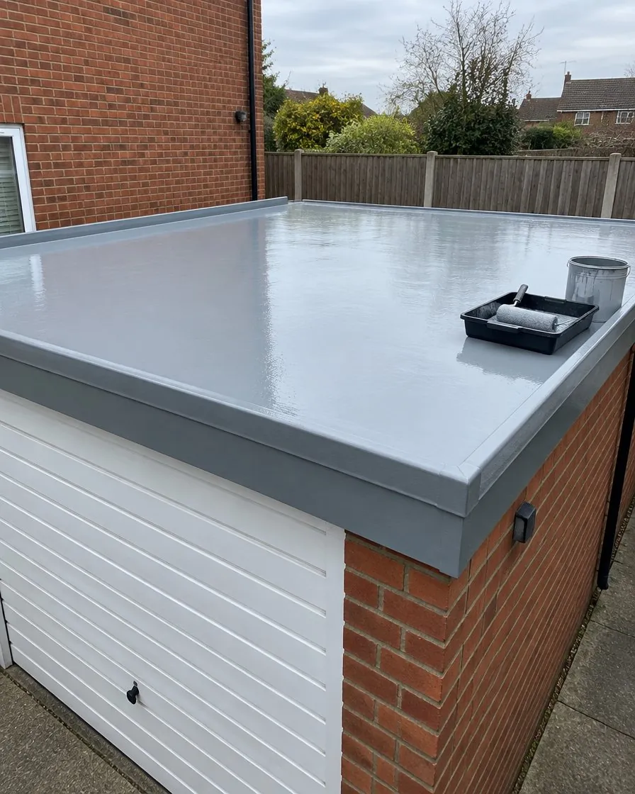 Garage roof replacement in Northam