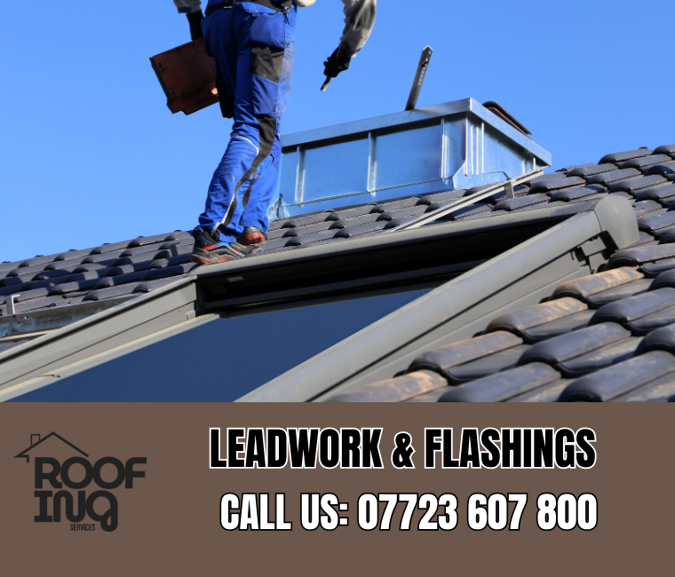 Lead roofing and flashing work in Northam